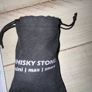 Whisky Stones Set in Black Pouch